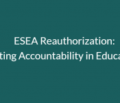 Reauthorization of ESEA